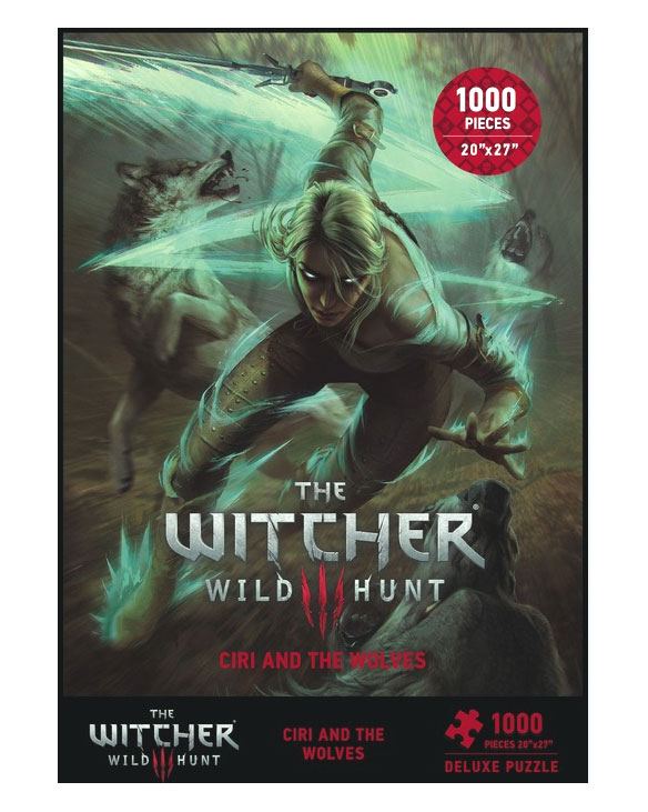 Puzzle - Witcher 3 Wild Hunt Puzzle Ciri and the Wolves