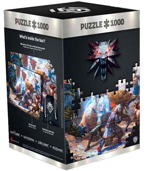 Puzzle The Witcher: Geralt & Triss in Battle (1000)