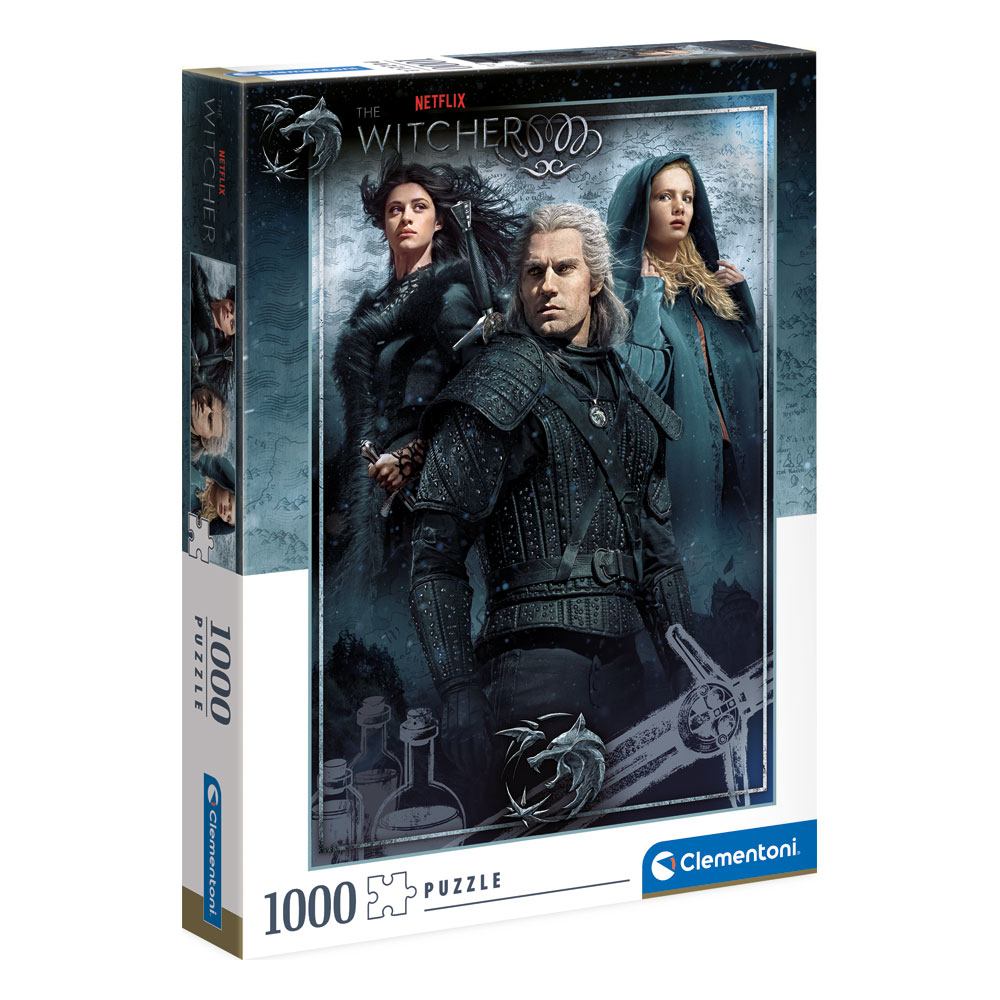 Puzzle - The Witcher Jigsaw Puzzle Ciri, Yennefer & Geralt