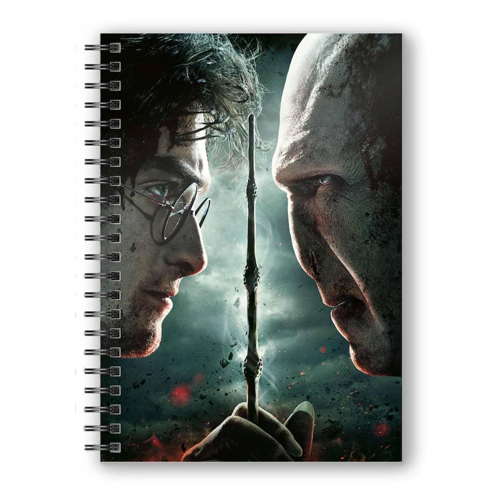Zápisník - Harry Potter Notebook with 3D-Effect Harry Potter vs. Voldemort