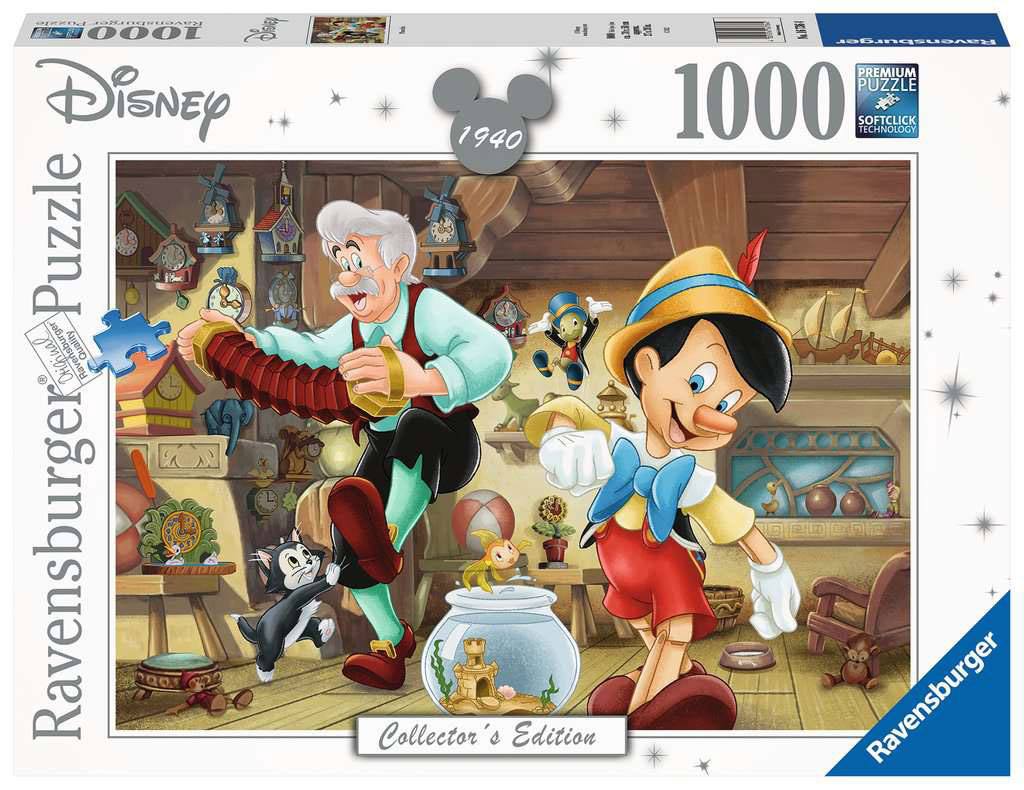 Puzzle - Disney Collector's Edition Jigsaw Puzzle Pinocchio (1000)