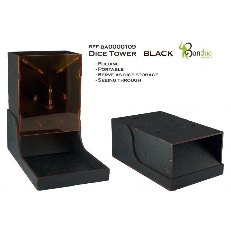 Dice Tower - Bandua - Black
