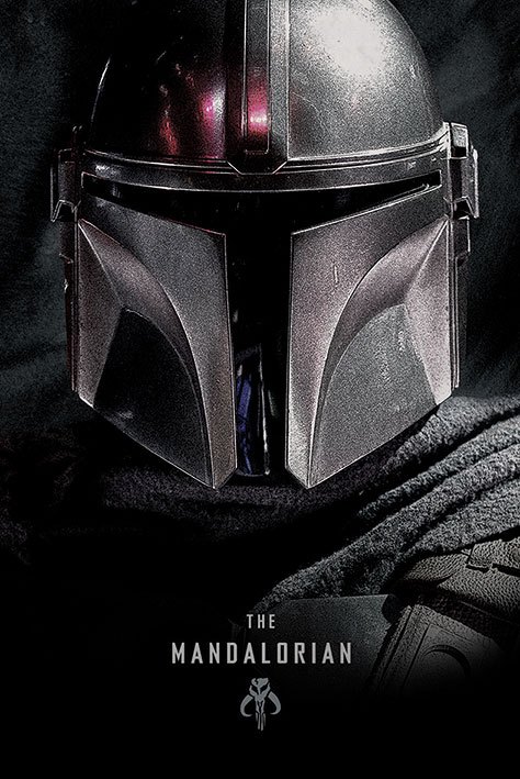 Plagát Star Wars: The Mandalorian  Poster - Dark 61 x 91 cm