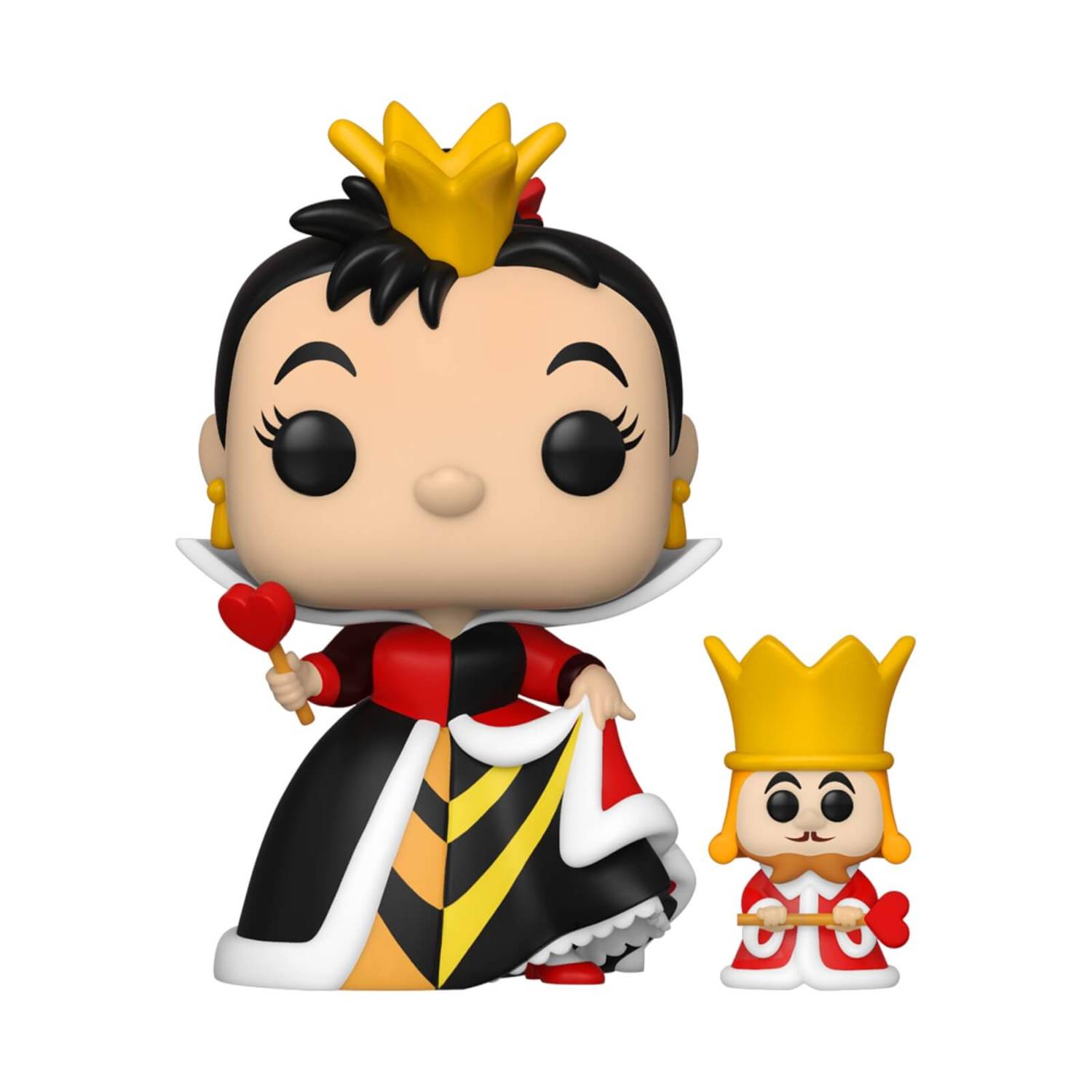 Funko POP: Alice in Wonderland - White Queen of Hearts with King  10 cm