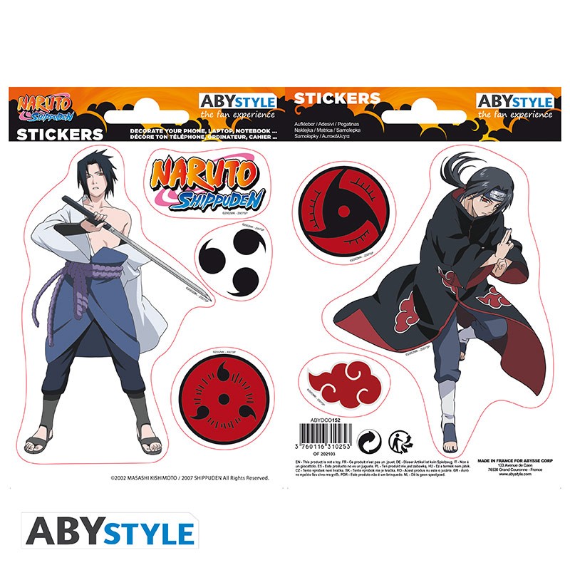 Nálepky Naruto - Sasuke/ Itachi