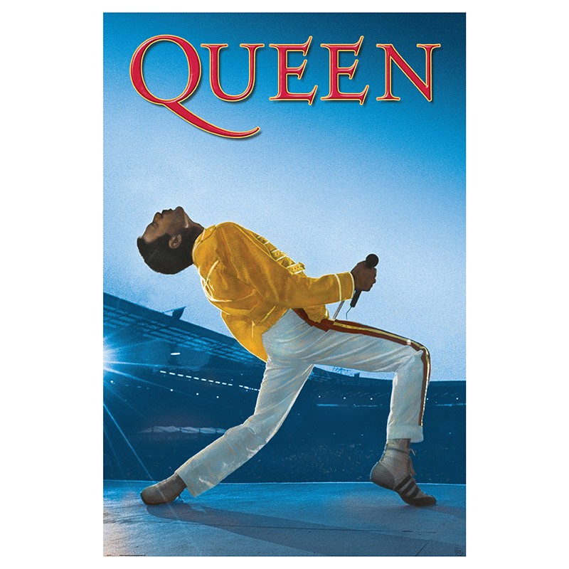 Plagát Queen Wembley 61 x 91 cm