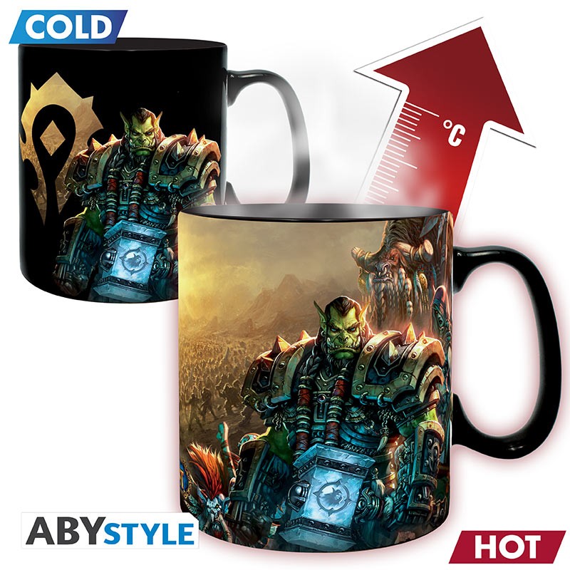 Šálka World of Warcraft Heat Change 3D Mug - Azeroth