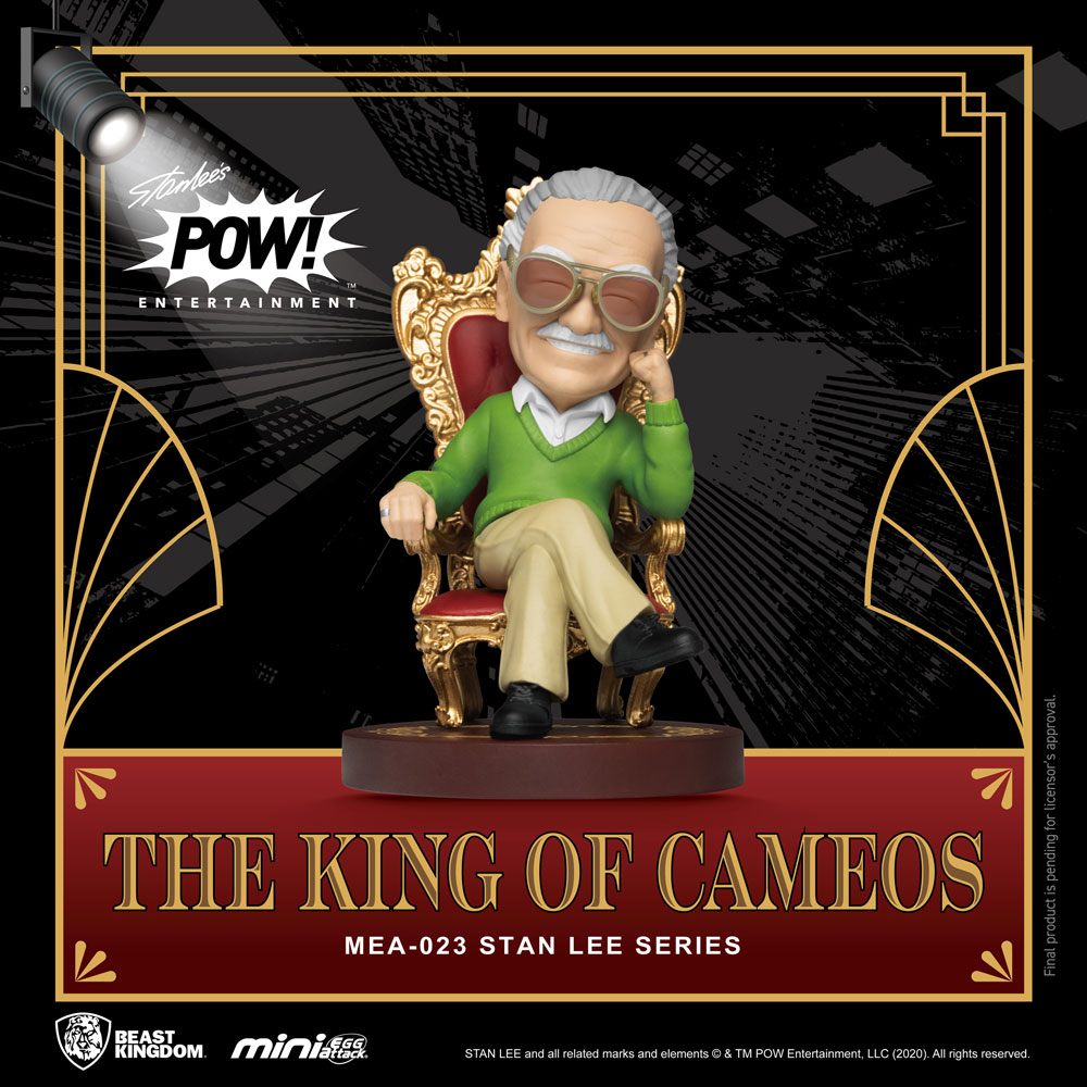 Stan Lee Mini Egg Attack Action Figure Stan Lee The King of Cameos 8 cm