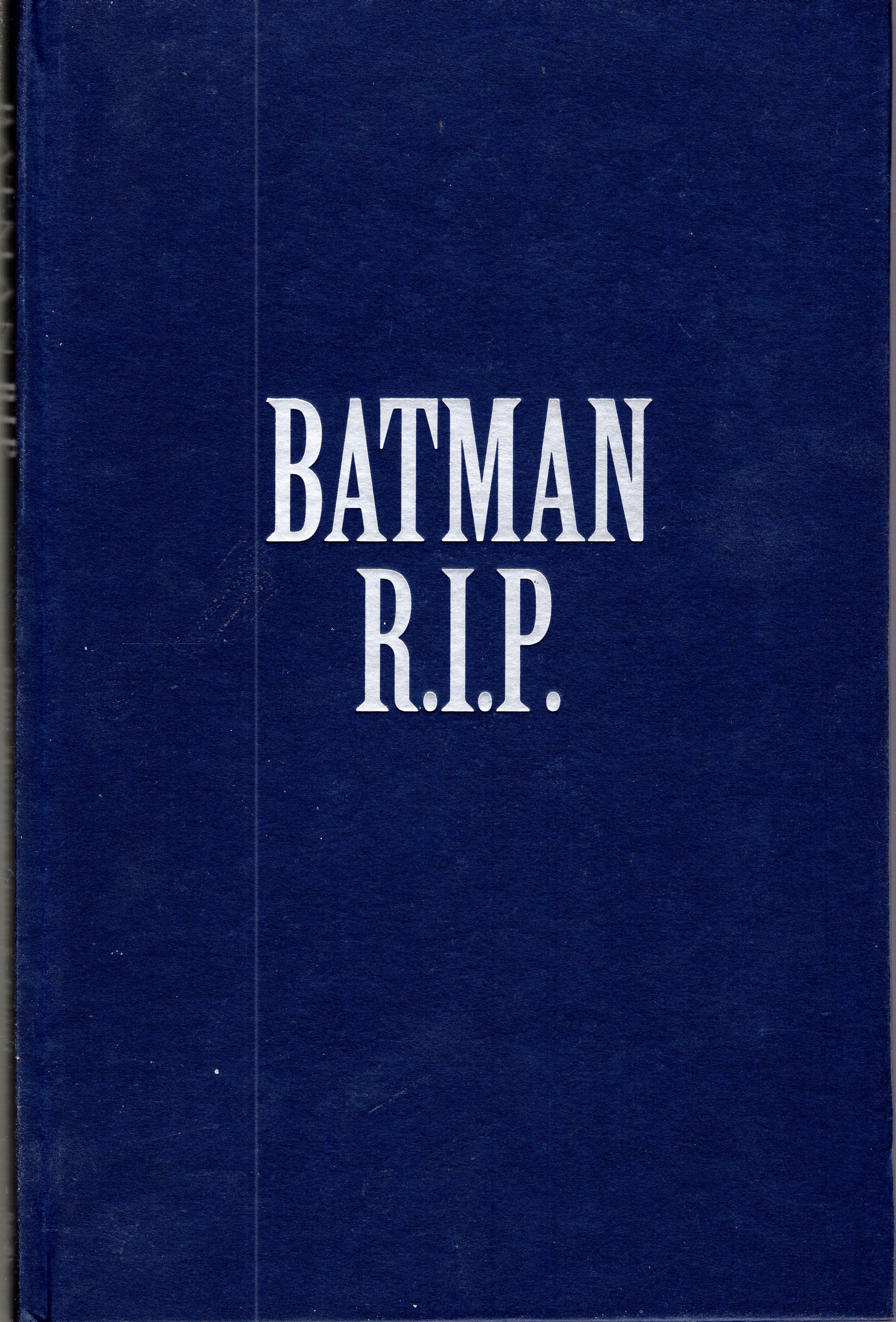 A - Batman R.I.P. (bez prebalu) [Morrison Grant]