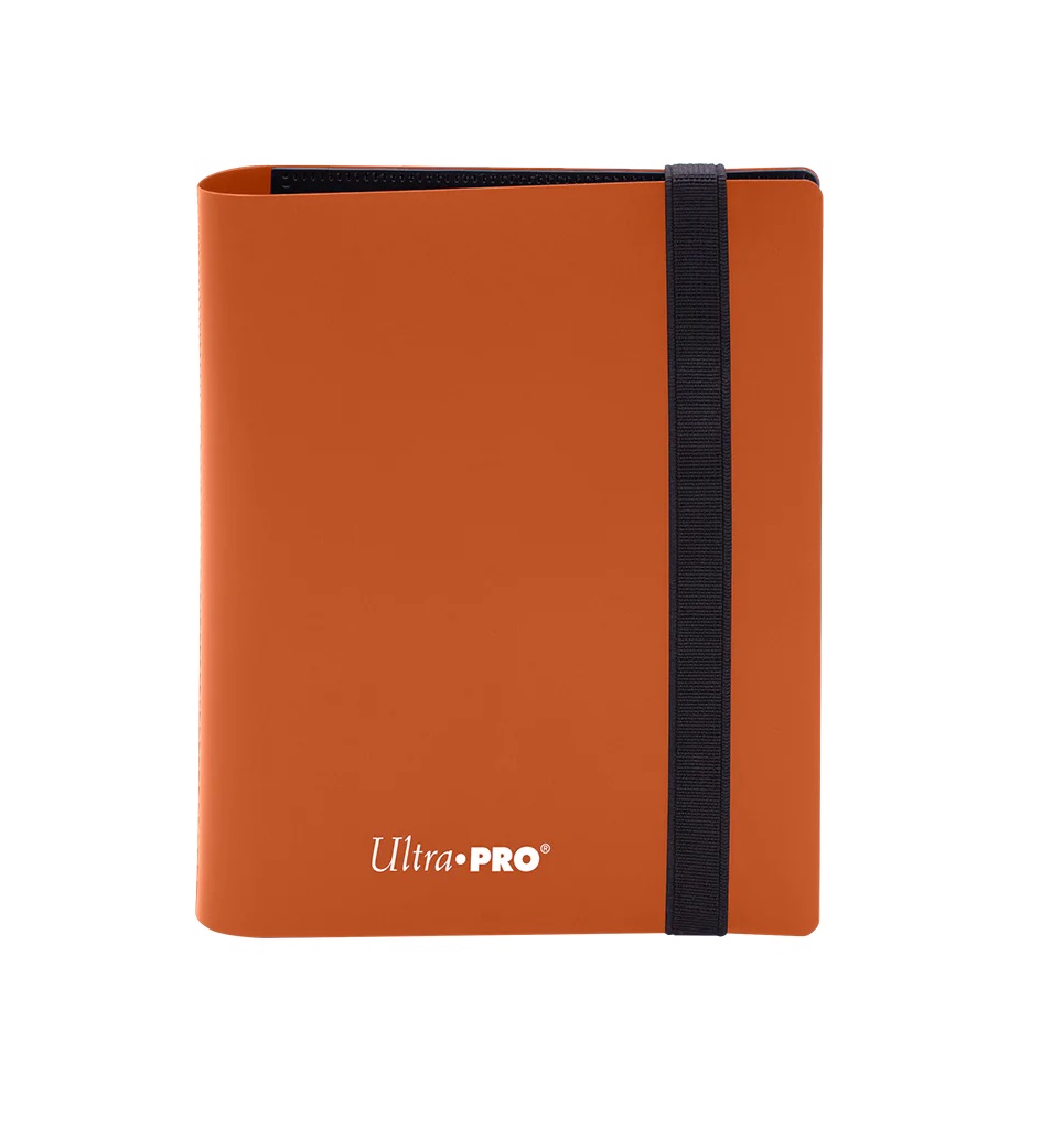 Album 2 Pocket UltraPRO PRO Binder - Eclipse Pumpkin Orange