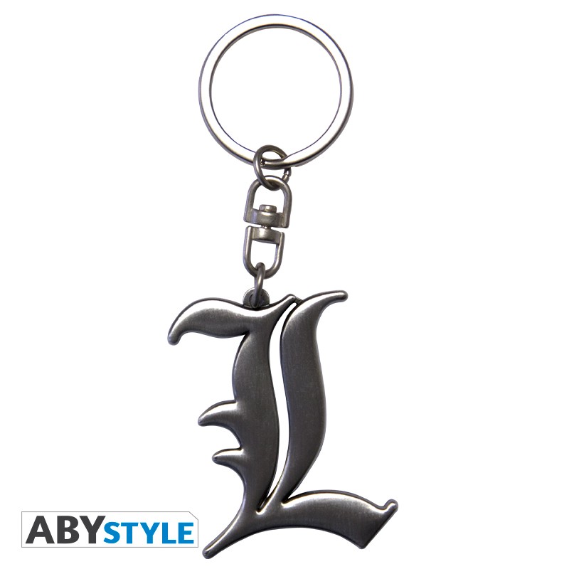 Kľúčenka Death Note Keychain - L Symbol