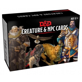 Dungeons & Dragons: Monster Cards - NPCs & Creatures (182 cards)