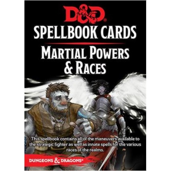 Dungeons & Dragons: Spellbook Cards - Martial Powers & Races (61 Cards)