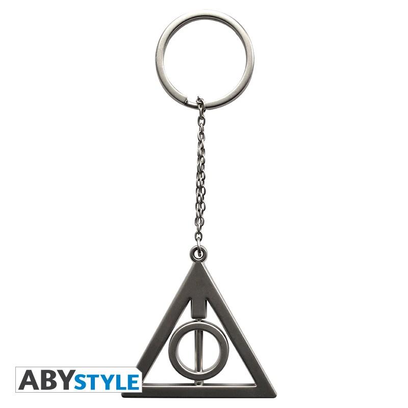Kľúčenka Harry Potter 3D Metal Keychain - Deathly Hallows