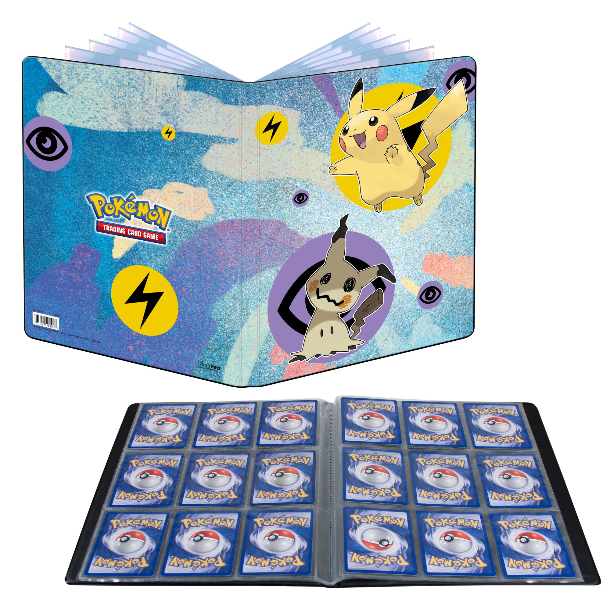 Album 9P Pokémon Pikachu & Mimikyu