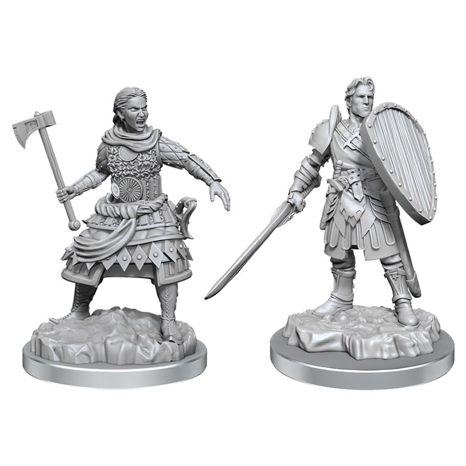 DD Miniatures - Human Fighters 2 - pack