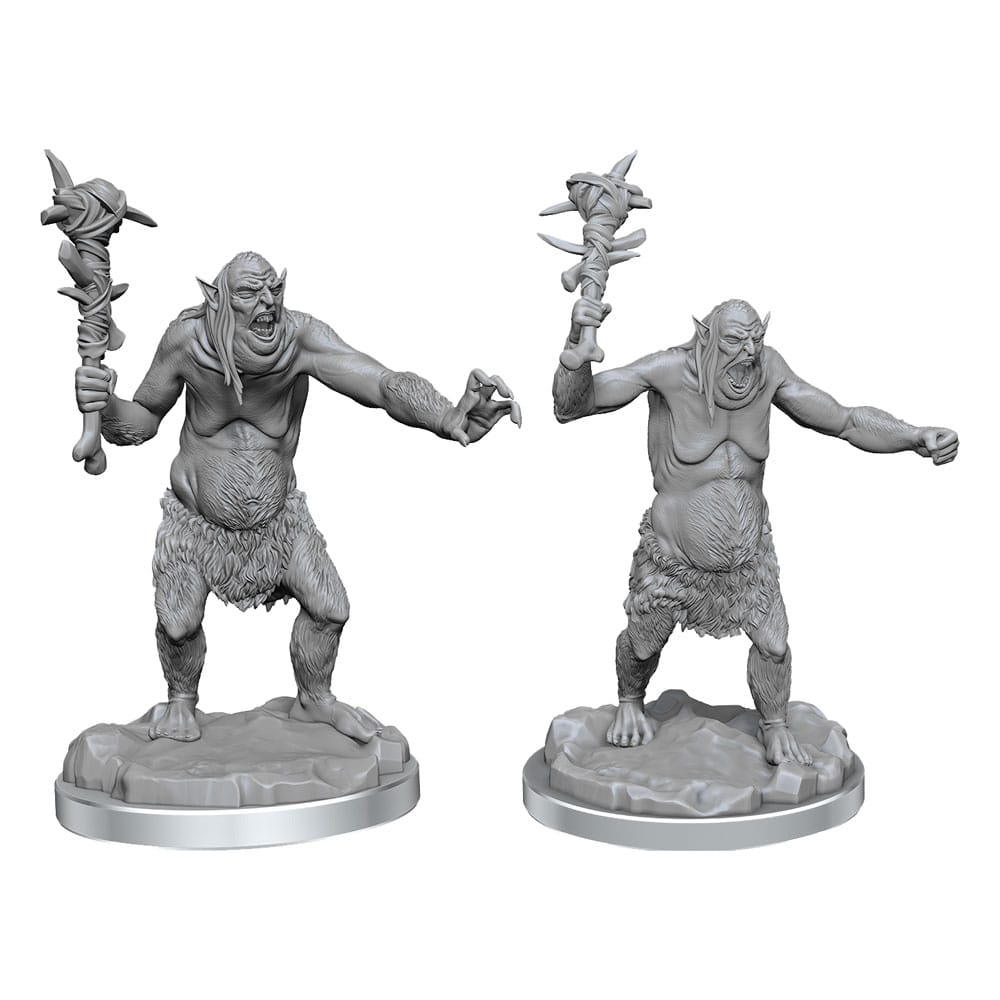Dungeons & Dragons Nolzur's Marvelous Miniatures - Grimlocks 2-Pack, 4 cm