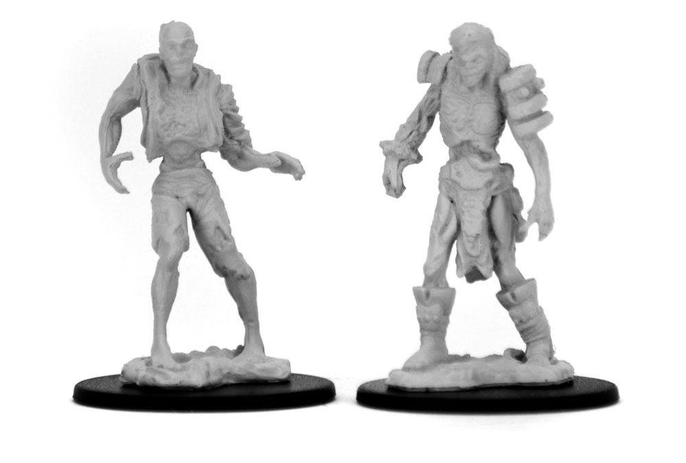 Dungeons & Dragons Nolzur's Marvelous Miniatures - Zombies 2-Pack, 4 cm