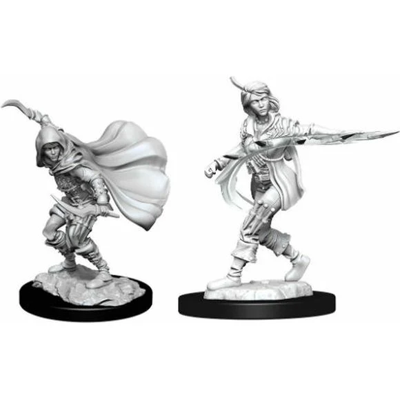 Pathfinder Miniatures: Female Human Rogue  2-Pack, 4 cm
