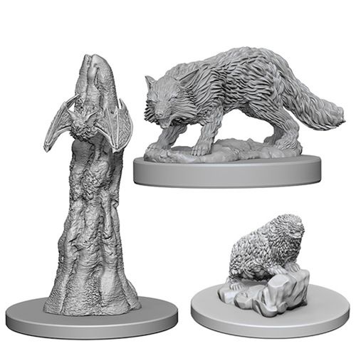 Pathfinder Miniatures: Familiars 3-pack, 1-2 cm