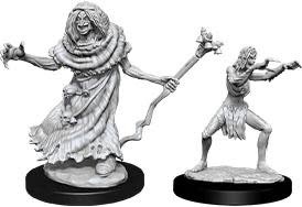 Dungeons & Dragons Nolzur's Marvelous Miniatures - Sea Hag & Bheur Hag 2-pack, 4 cm