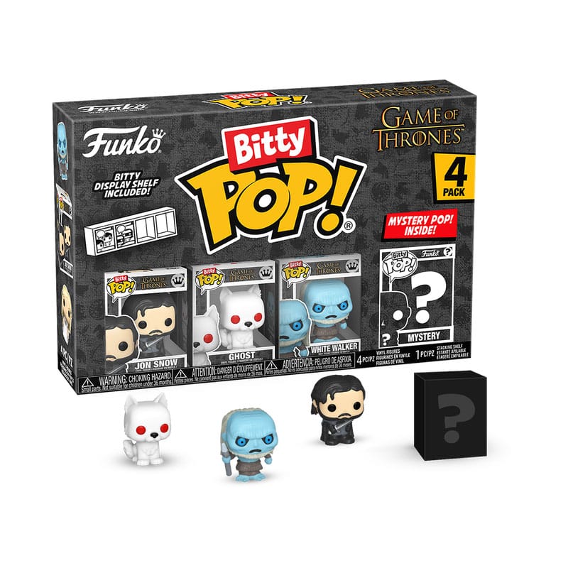 Funko Bitty POP: Game of Thrones - Jon Snow / Ghost / White Walker