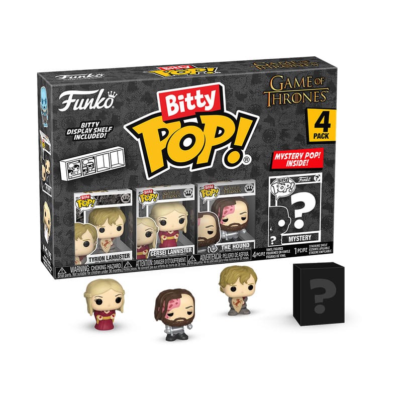 Funko Bitty POP: Game of Thrones - Tyrion Lannister / Cersei Lannister / The Hound