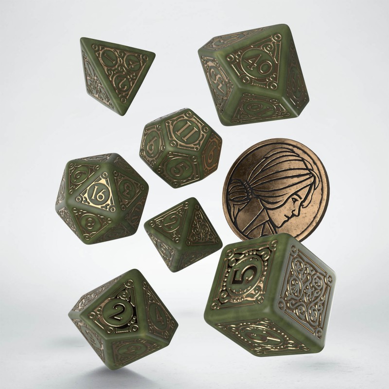 Kocka Set (7) QW The Witcher Dice Set. Triss - The Fourteenth of the Hill