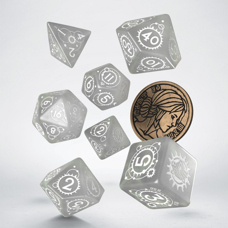 Kocka Set (7) QW The Witcher Dice Set. Ciri - The Lady of Space and Time