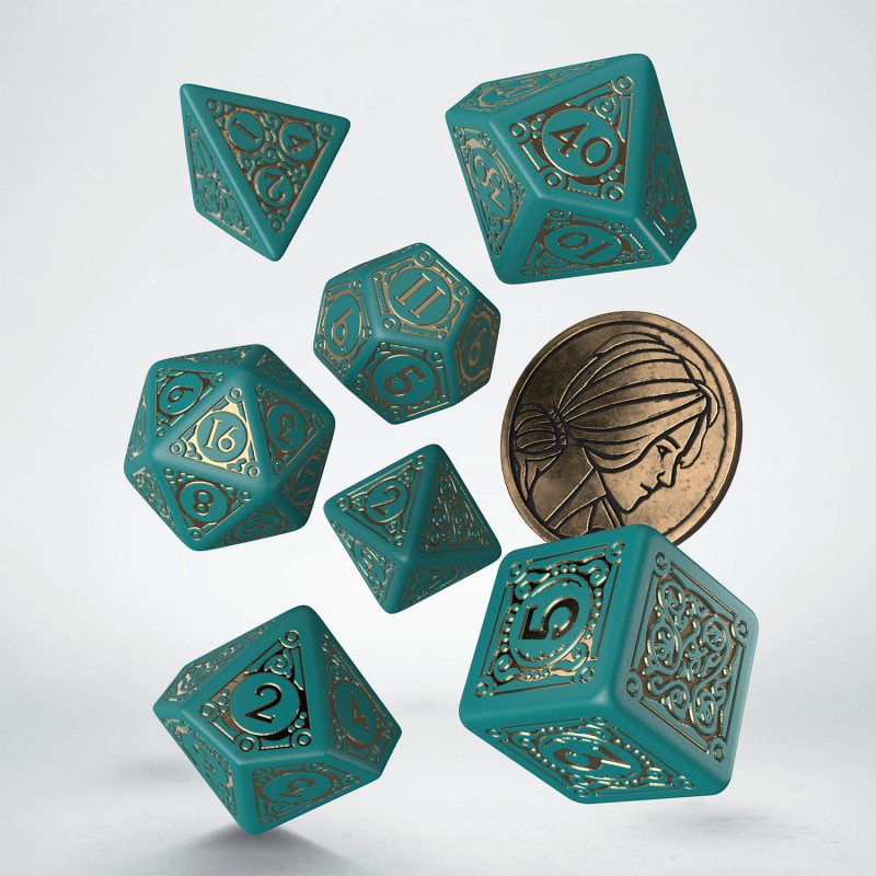 Kocka Set (7) QW The Witcher Dice Set. Triss - The Beautiful Healer