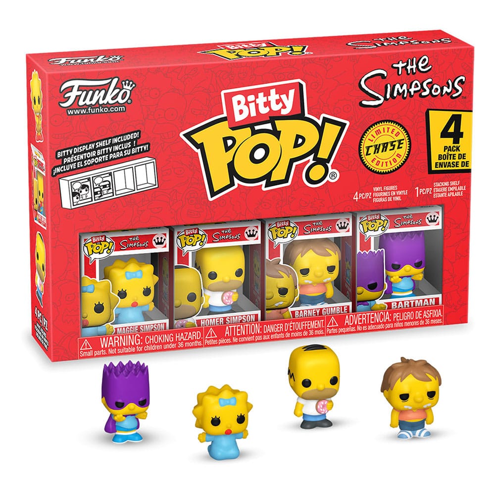 Funko Bitty POP: The Simpsons - Maggie Simpson / Homer Simpson / Barney Gumble