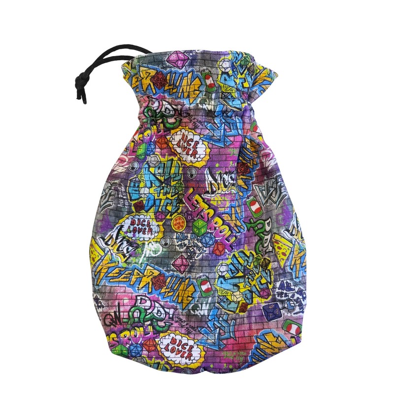 Vrecko na kocky Full Art Dice Pouch: Graffiti