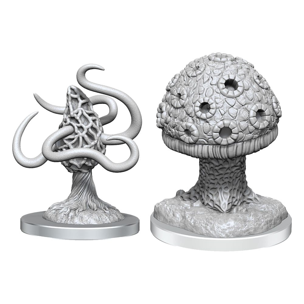 Dungeons & Dragons Nolzur's Marvelous Miniatures -  Shrieker & Violet Fungus, 3 cm