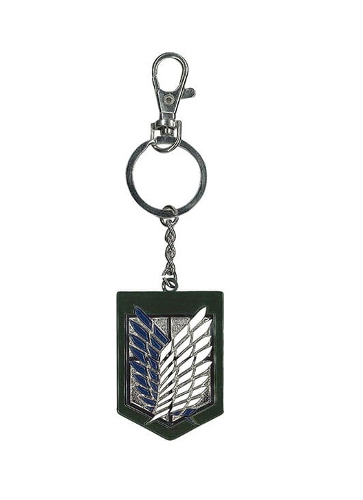 Kľúčenka Attack on Titan Metal Keychain Logo 7 cm