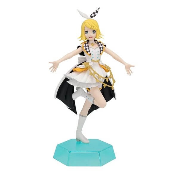 Hatsune Miku: Colorful Stage! Desktop x Decorate Collections PVC Statue Kagamine Rin Stage Sekai Ver. 15 cm