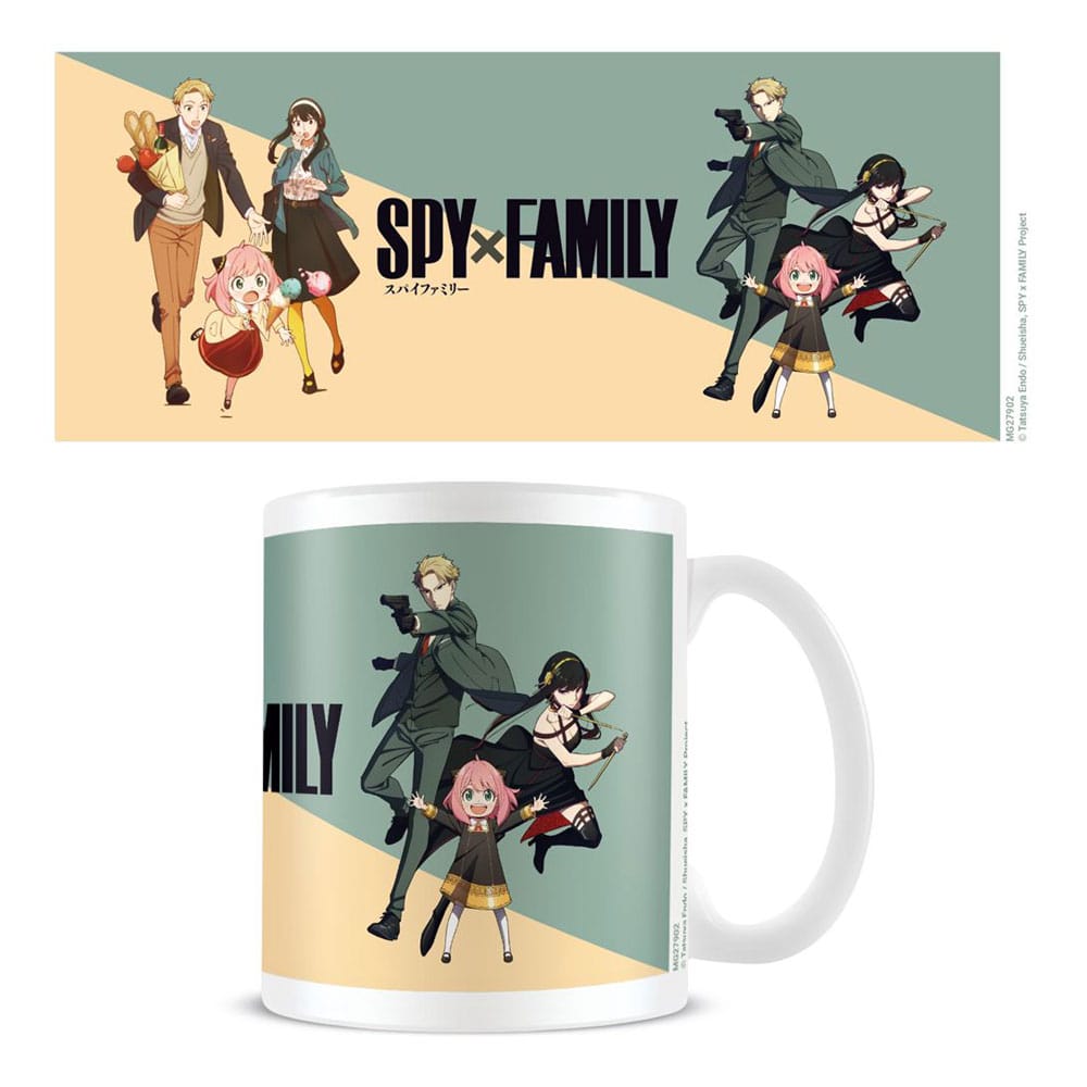 Šálka Spy x Family Mug Cool vs Family