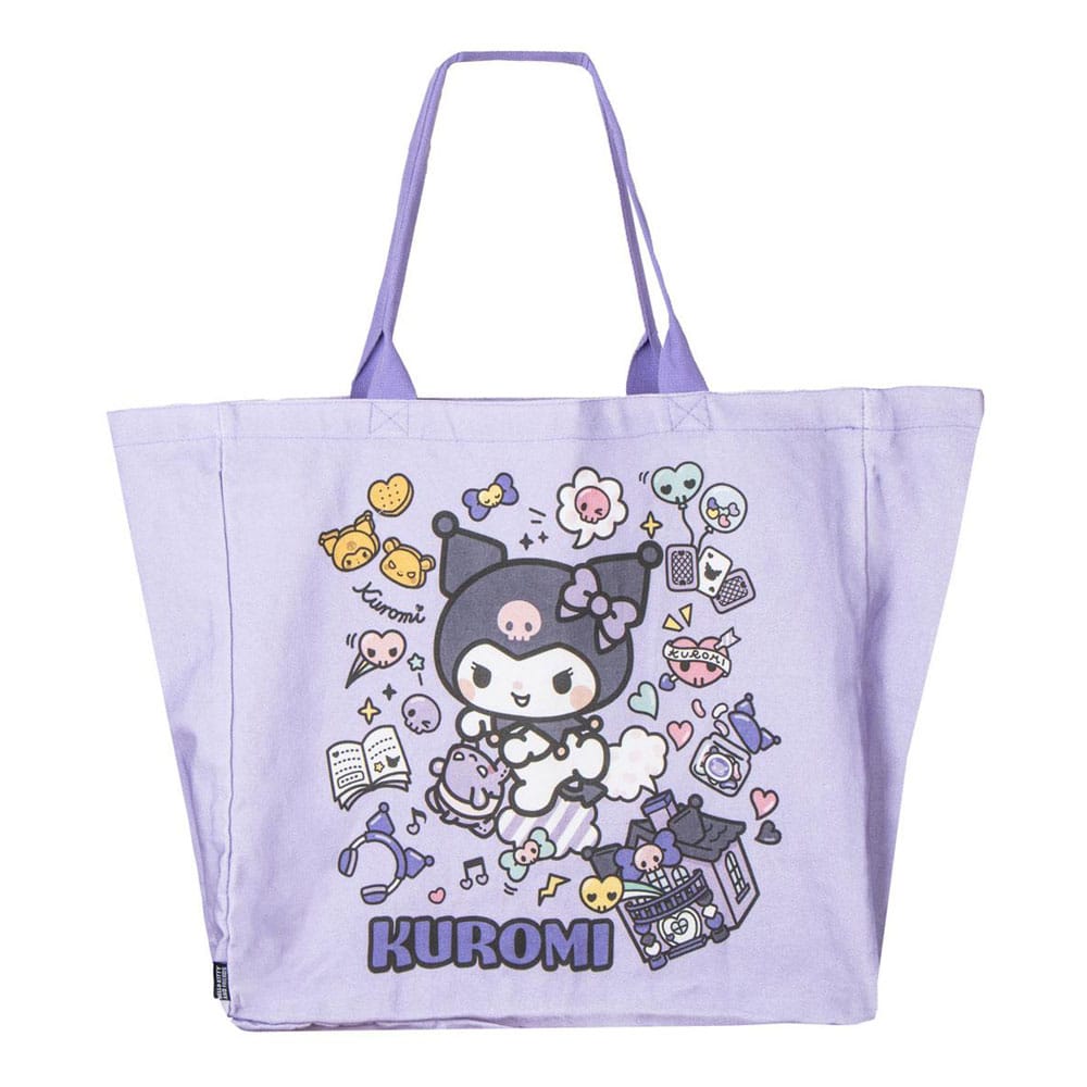Taška - Nákupná taška Sanrio Tote Bag Kuromi XL