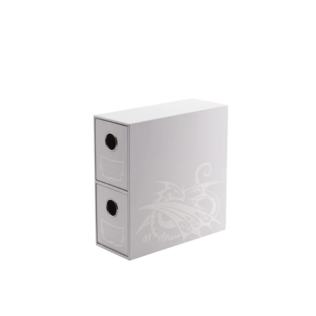 Krabička Dragon Shield Fortress Card Drawers VERTICAL 2 - White