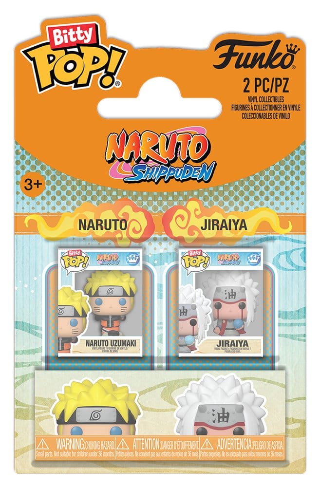 Funko Bitty POP: Naruto - Naruto & Jiraiya