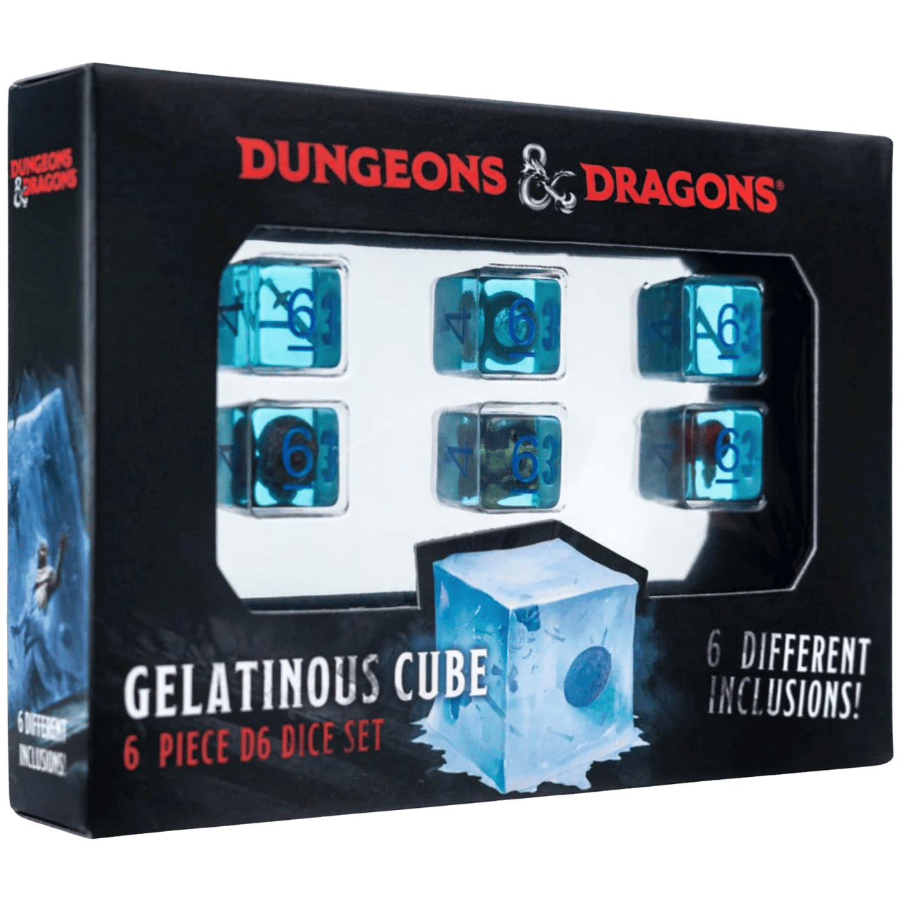 Dungeons & Dragons Dice Set Gelatinous Cube (6)