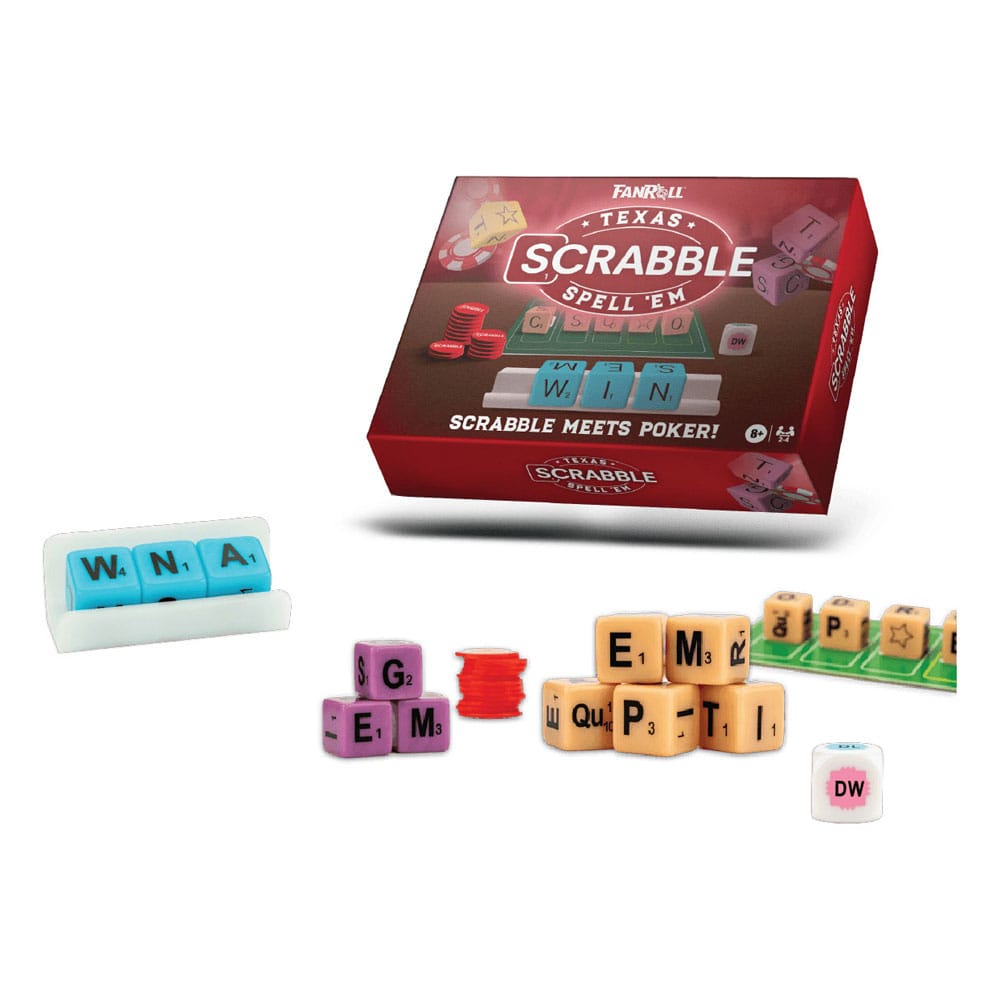 Scrabble Texas Spell Em EN - spoločenská hra