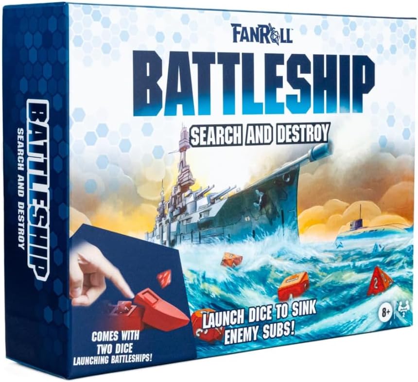 Battleship Search & Destroy EN - spoločenská hra