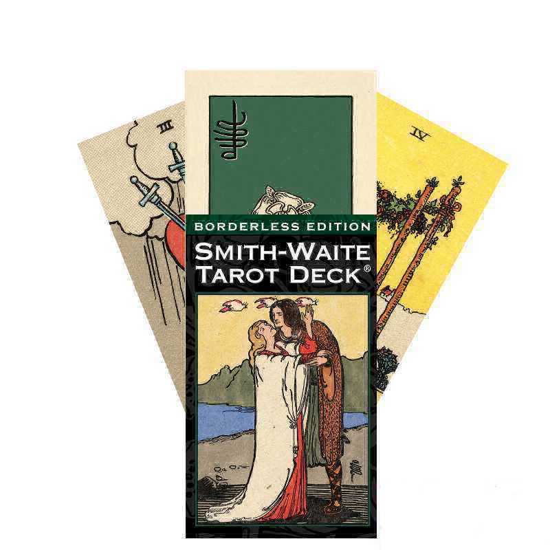 Tarot - Smith Waite Borderless Tarot Cards, US Games Systems