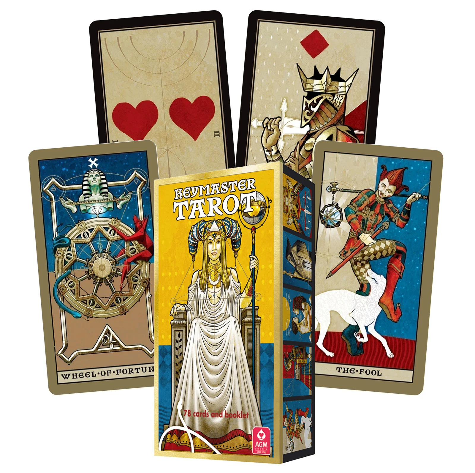 Tarot - Keymaster Tarot English Edition Cards, AGM