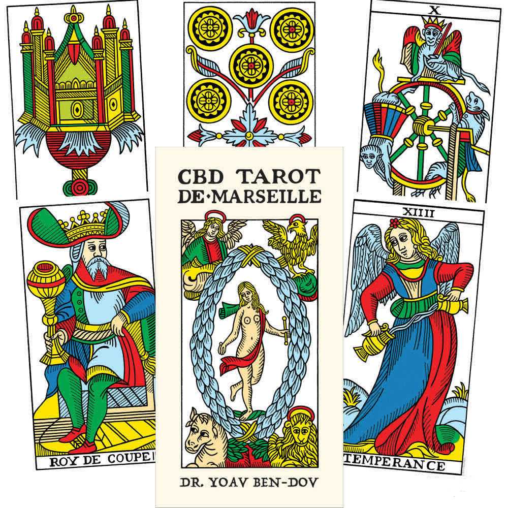 Tarot - CBD Tarot De Marseille Cards, US Games Systems