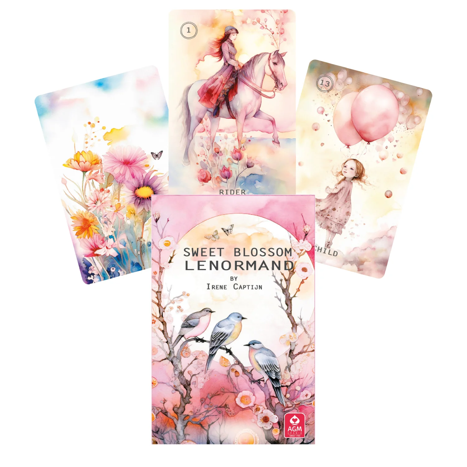 Tarot - Sweet Blossom Lenormand Cards Deck, AGM