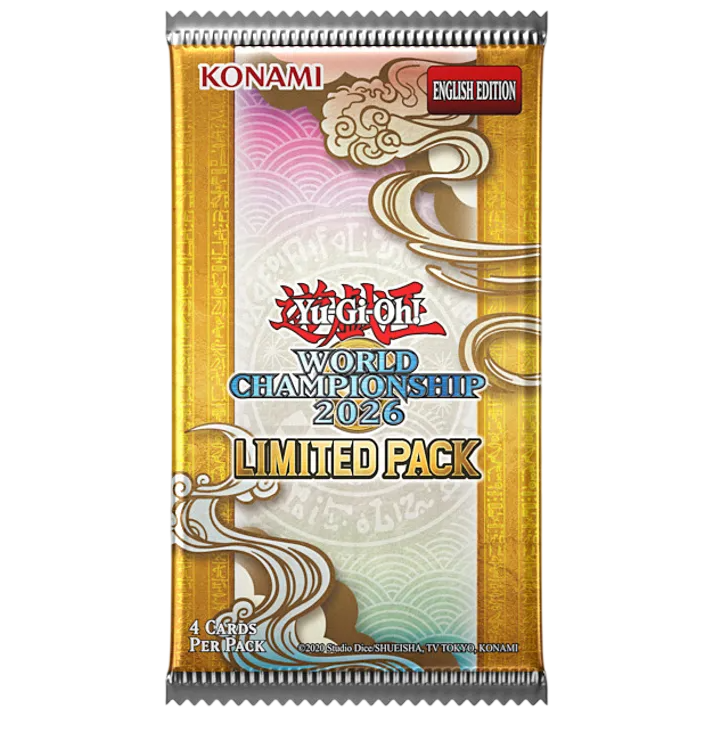 Yu-gi-oh TCG: World Championship 2026 Limited Pack BOOSTER