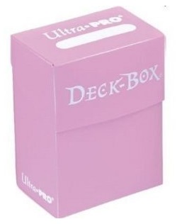 Krabička na karty UltraPRO - Solid Deck Box – ružová
