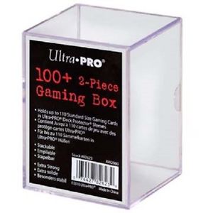 Krabička UltraPRO - na 100+ kariet, plastová, priehľadná