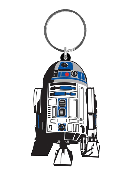 Kľúčenka Star Wars R2D2 Rubber Keychain 6 cm